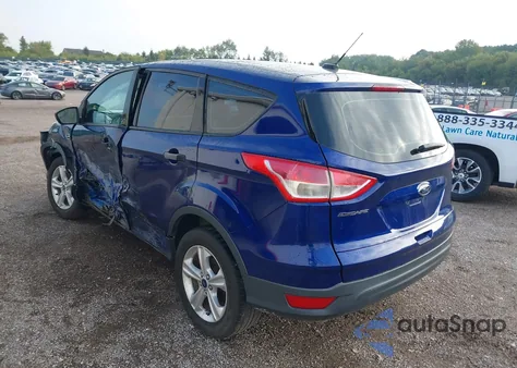 2013 Ford Escape S z USA, uszkodzony, nr VIN 1FMCU0F78DUC42499